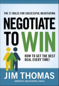 Centerpoint Business Book Review: <br /></noscript>NEGOTIATE TO WIN! by Jim Thomas