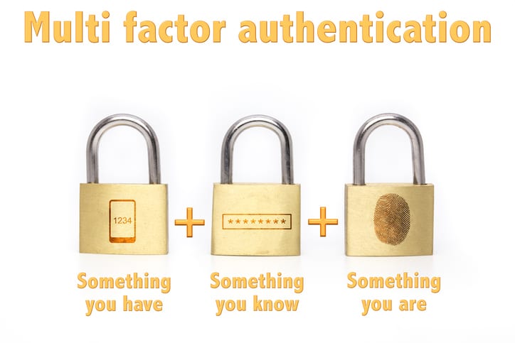 Multi factor authentication