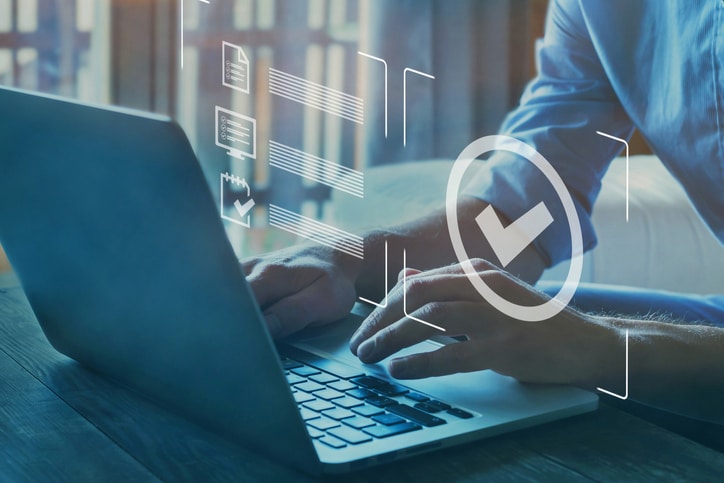 Business IT Solutions Atlanta professionals collaborating in the office